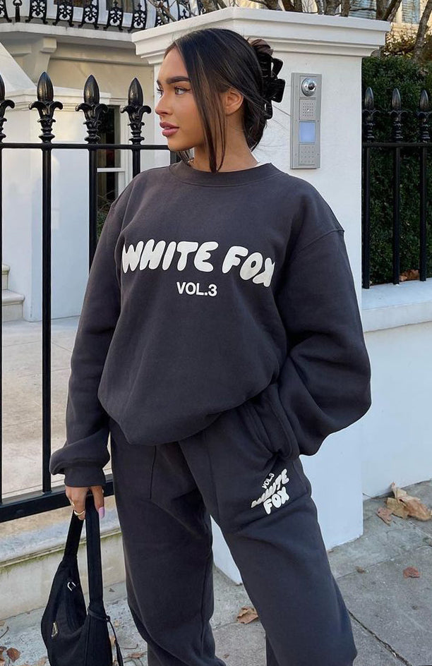 Offstage Sweater Shadow - WHITE FOX
