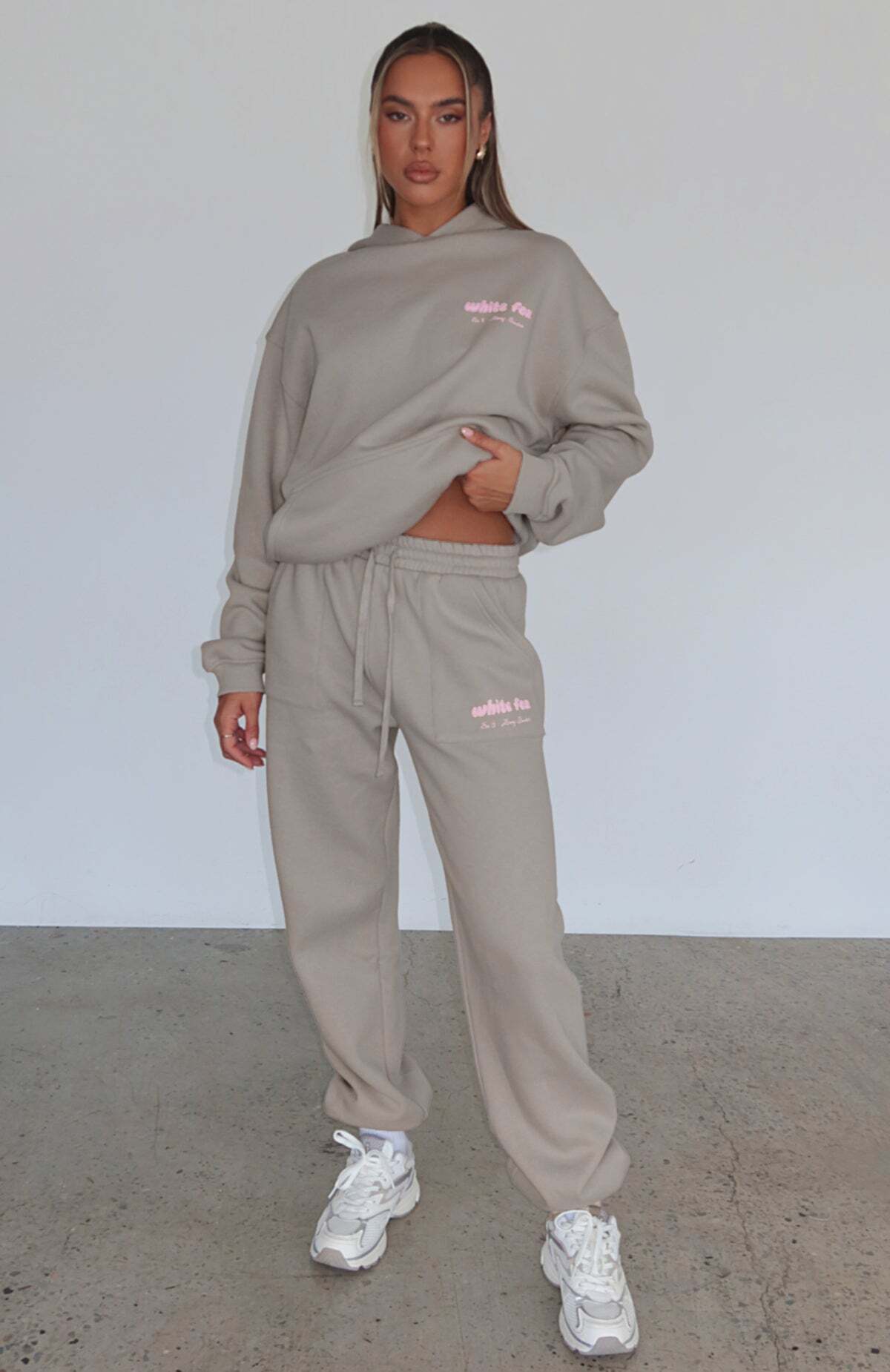 Era 8 Sweatpants Mooncake - WHITE FOX