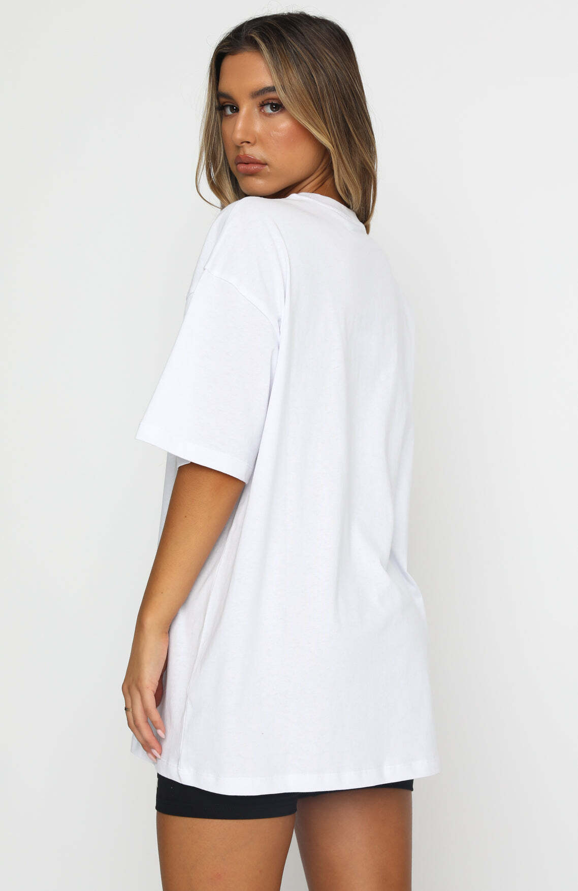 No Afterthought Tee White - WHITE FOX