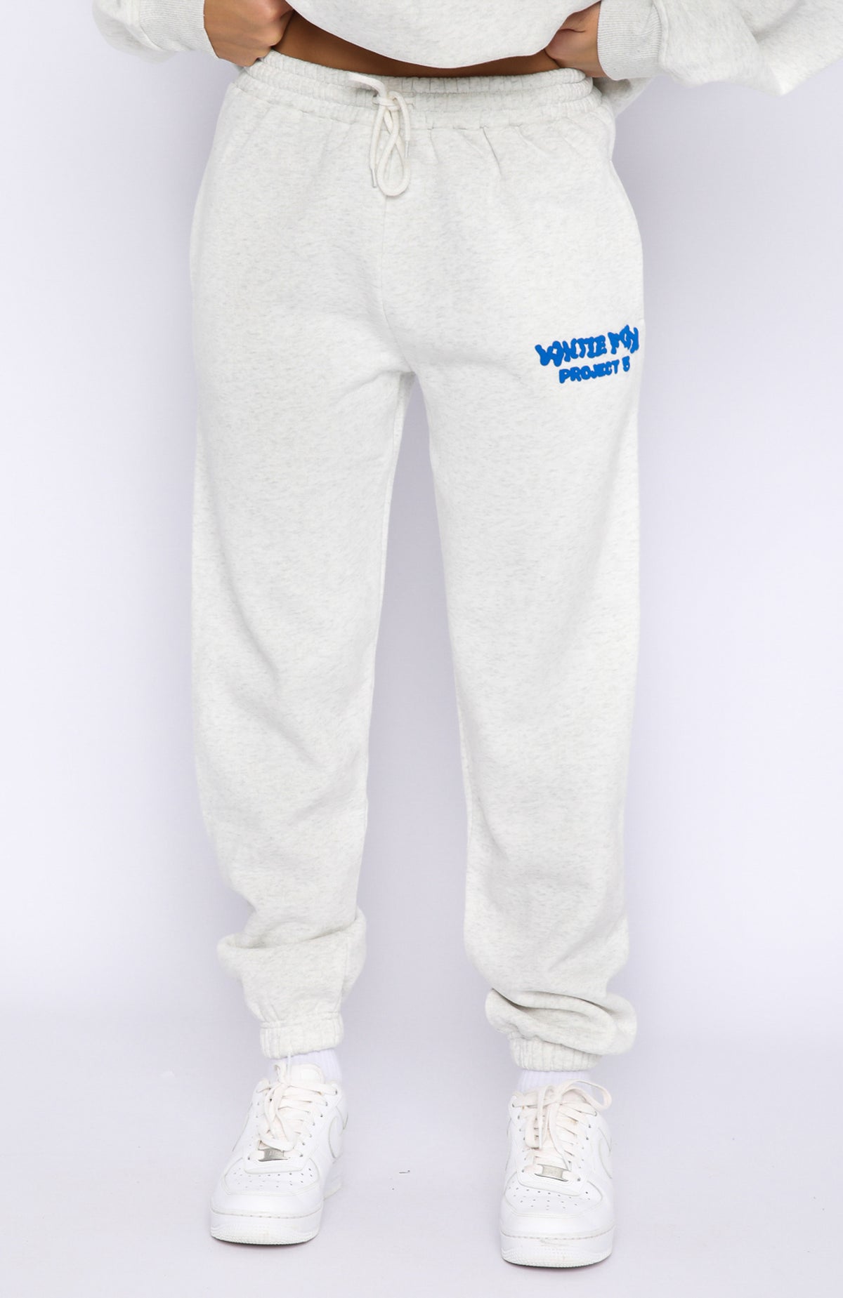 Project 5 Sweatpants Gravity Grey - WHITE FOX