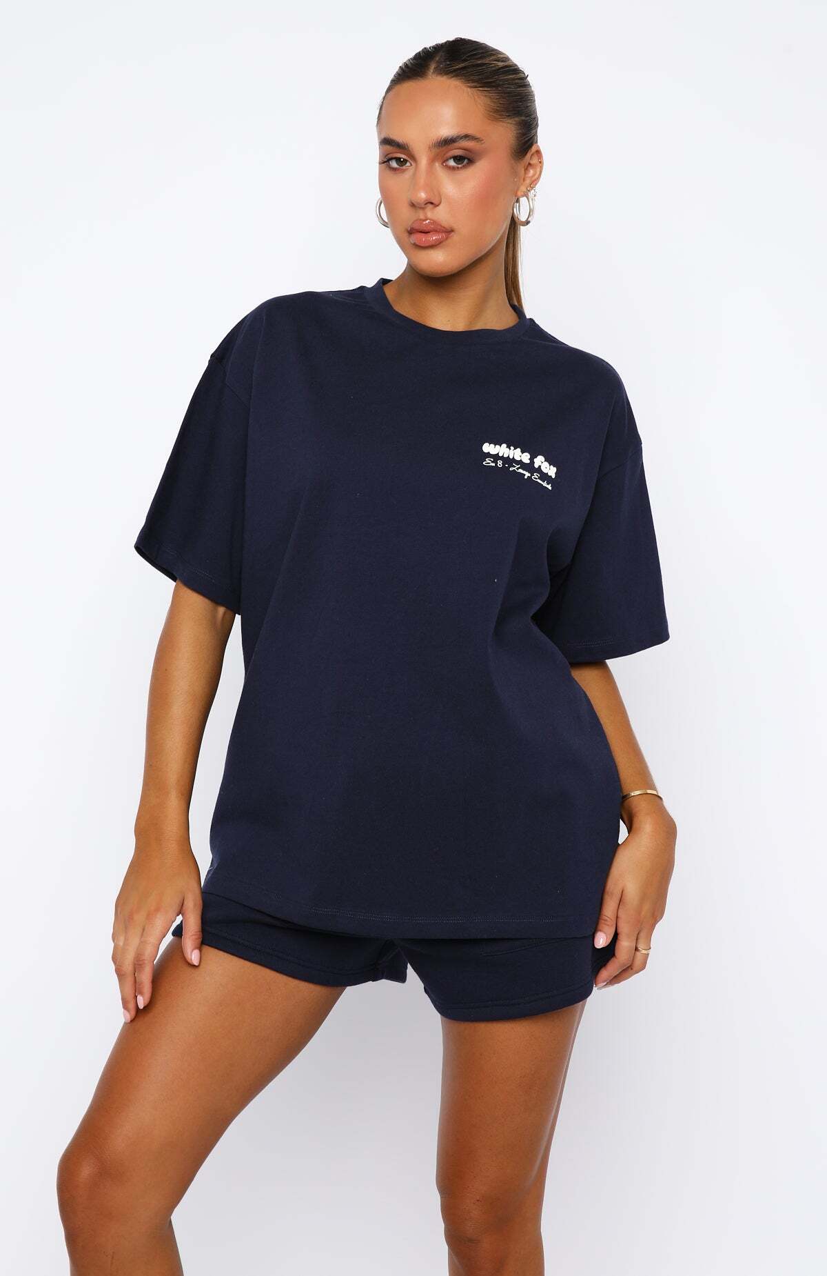 Era 8 Oversized Tee Nautical - WHITE FOX