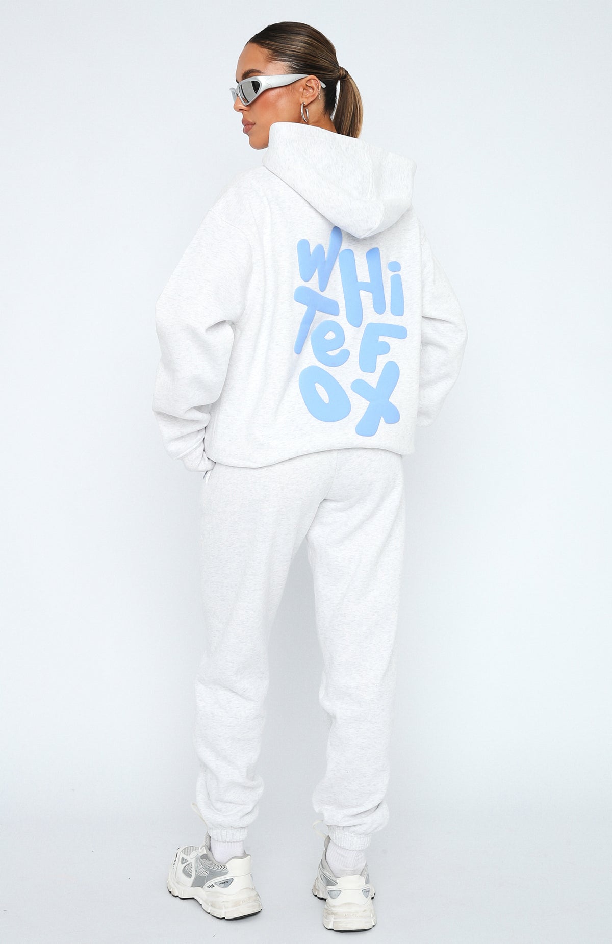The New Standard Sweatpants Grey Marle - WHITE FOX
