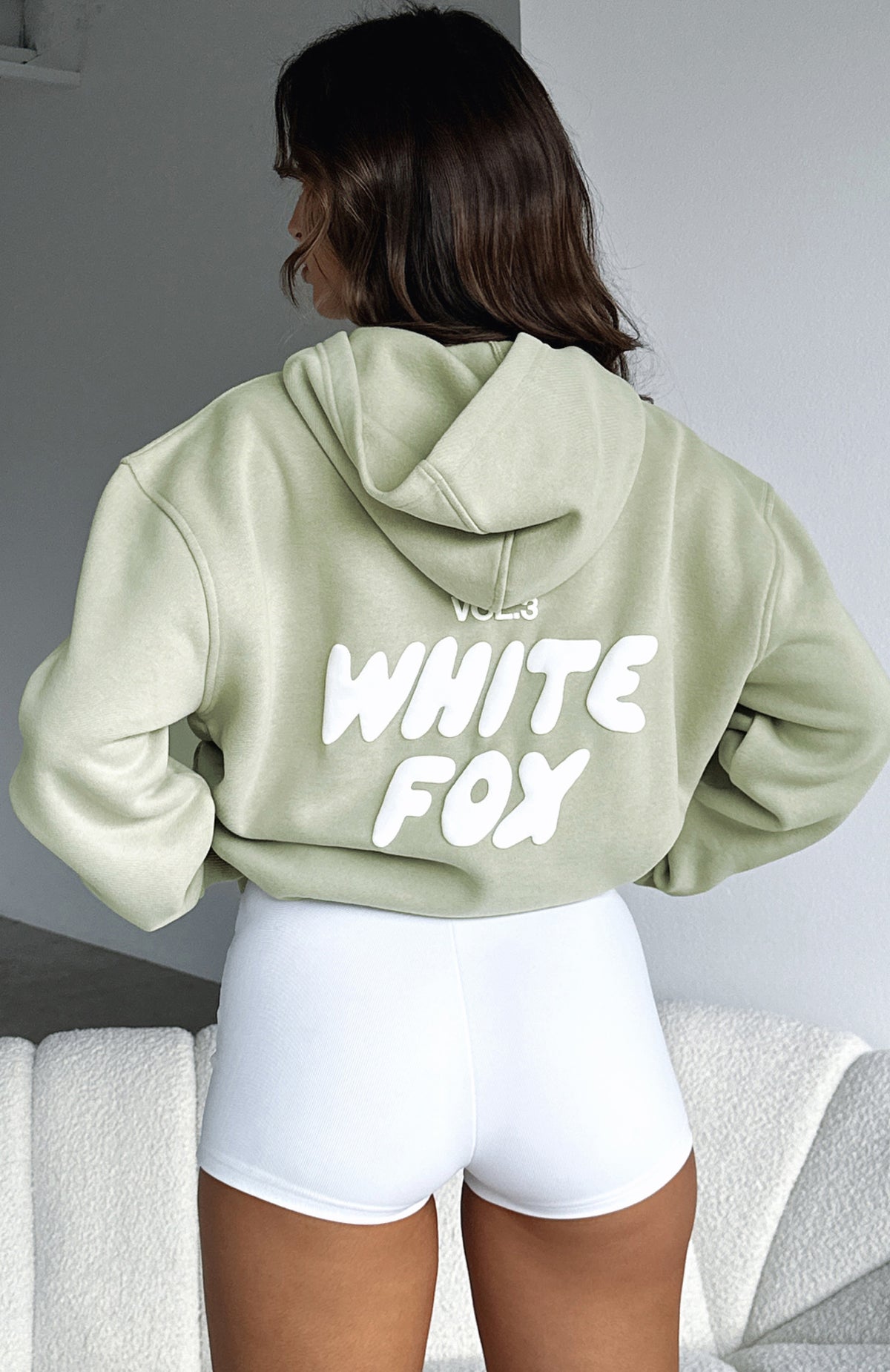 Offstage Hoodie Moss - WHITE FOX