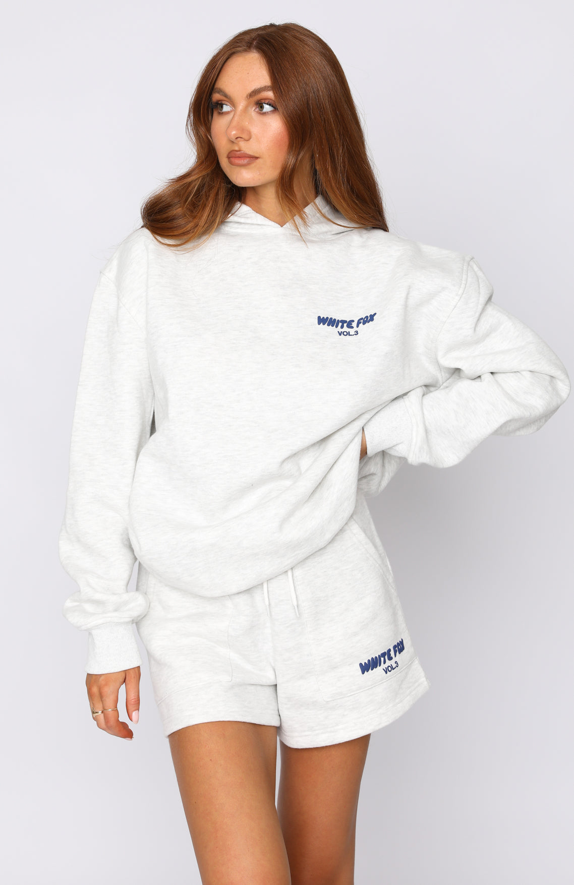 Offstage Hoodie Mineral Grey - WHITE FOX