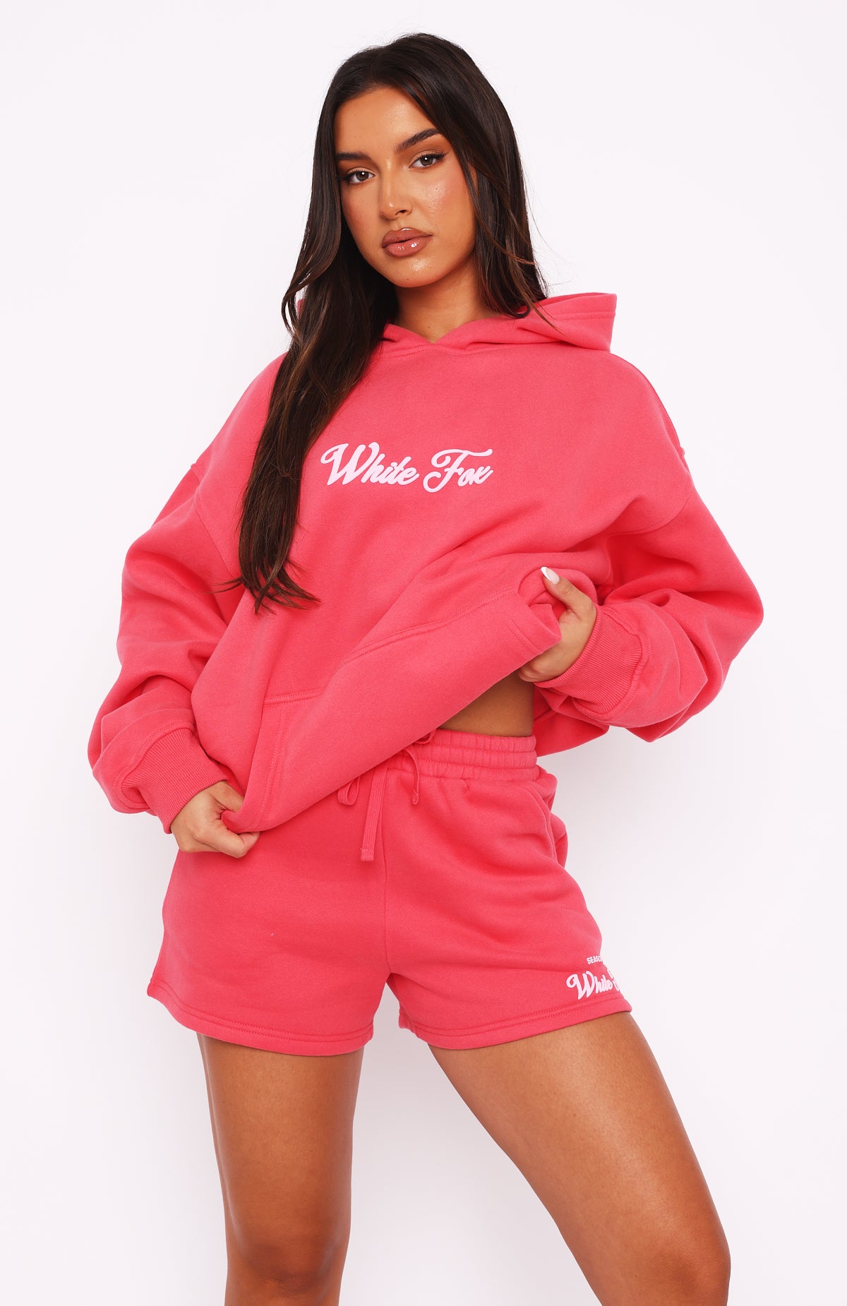 Season 7 Oversized Hoodie Sorbet - WHITE FOX