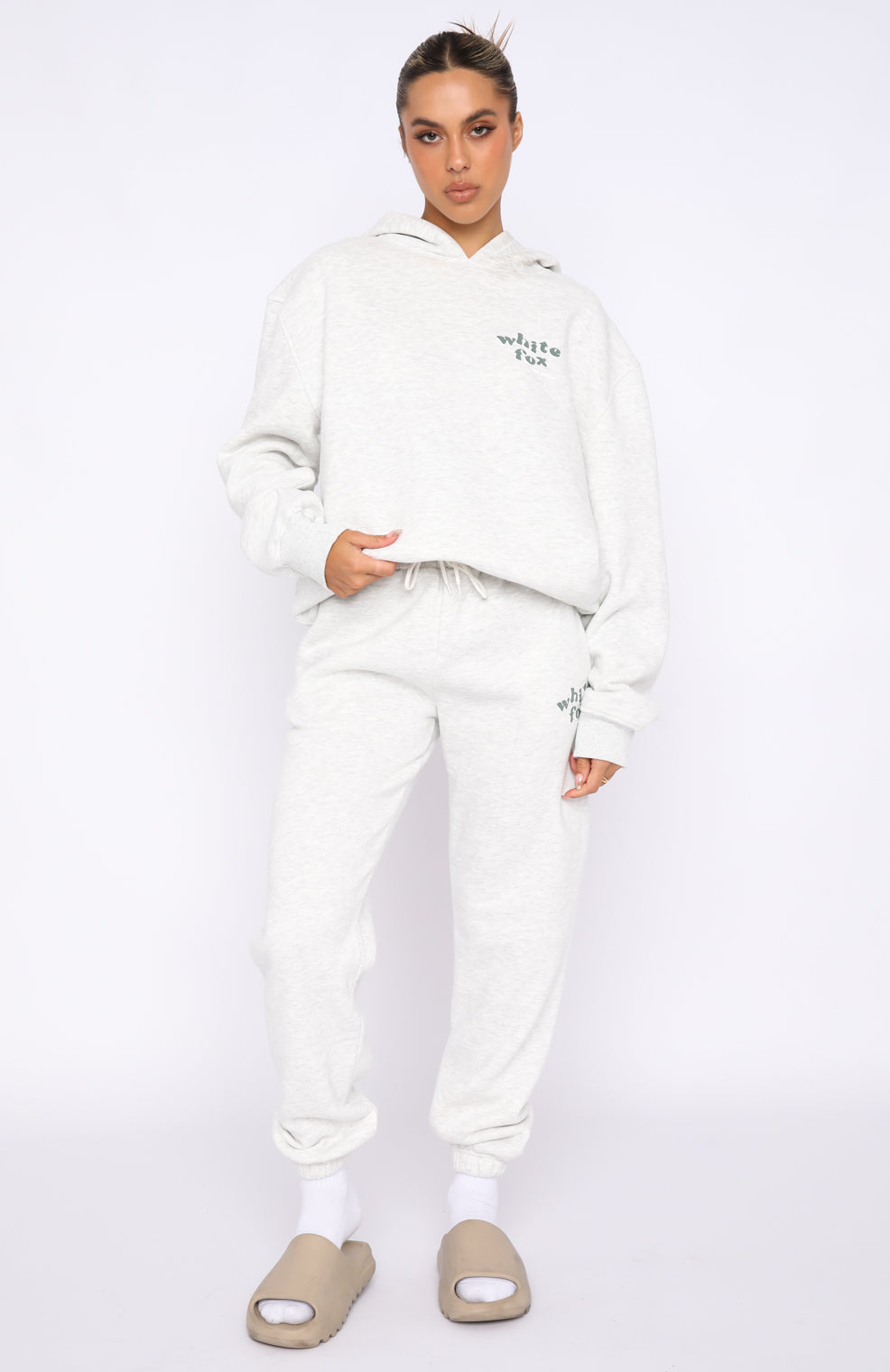 4th Edition Sweatpants Smoke - WHITE FOX