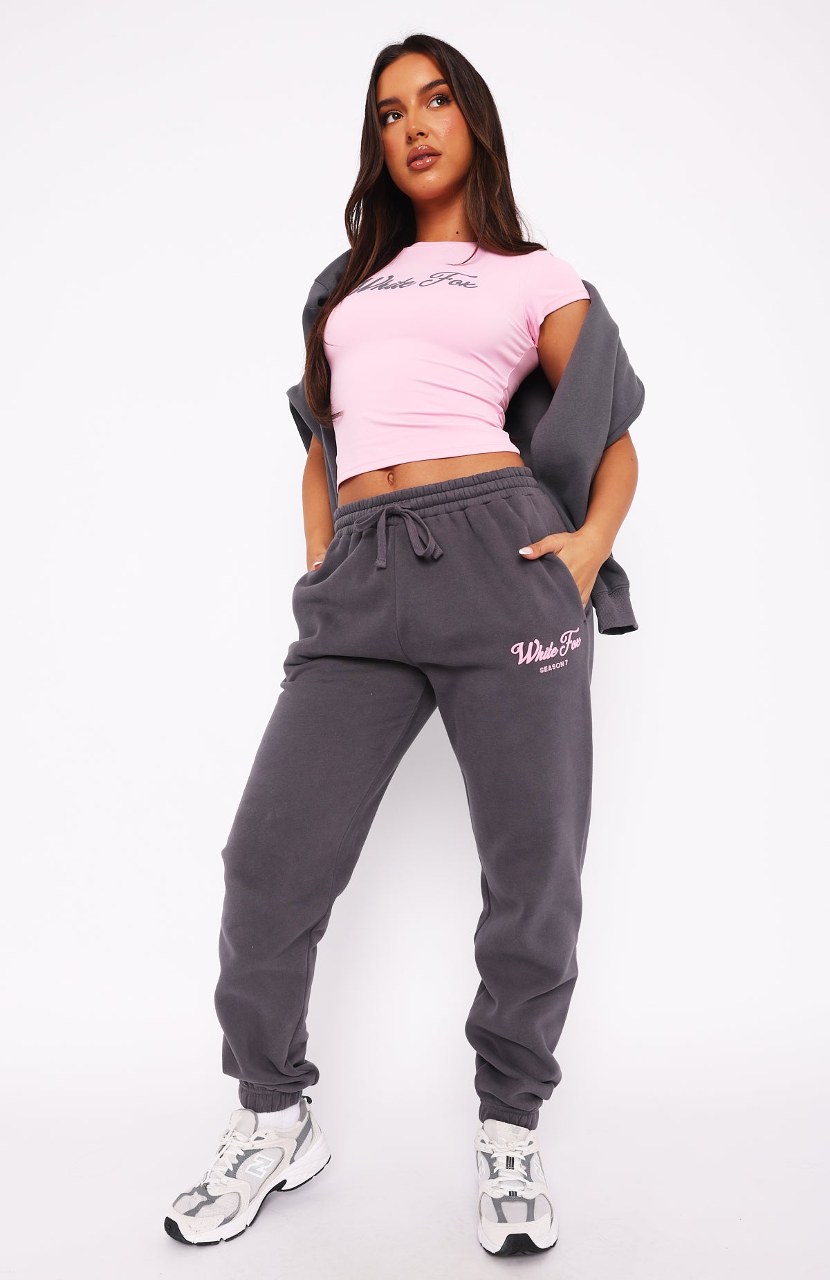 Season 7 Sweatpants Monument - WHITE FOX
