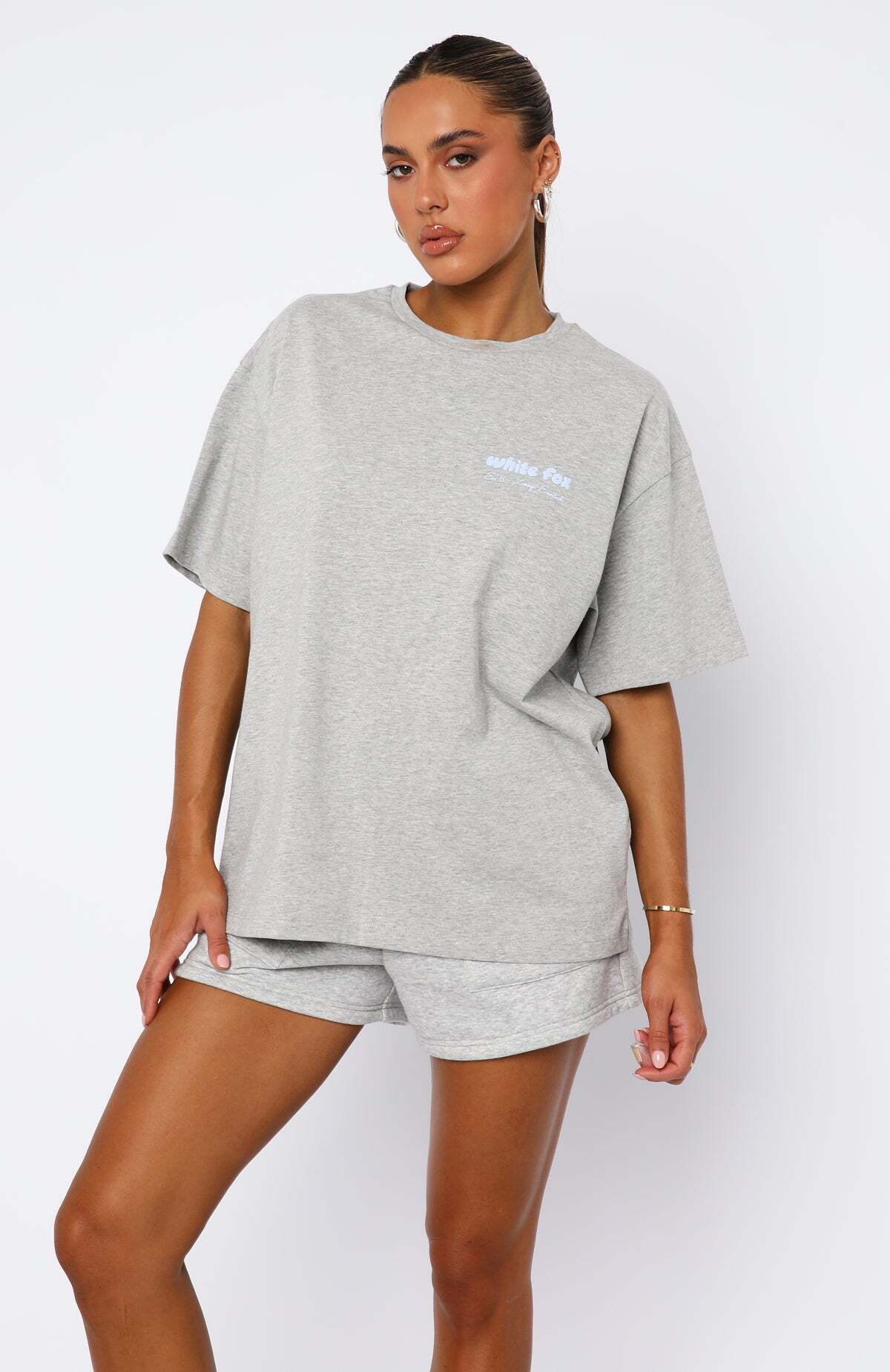 Era 8 Oversized Tee Skymelt - WHITE FOX