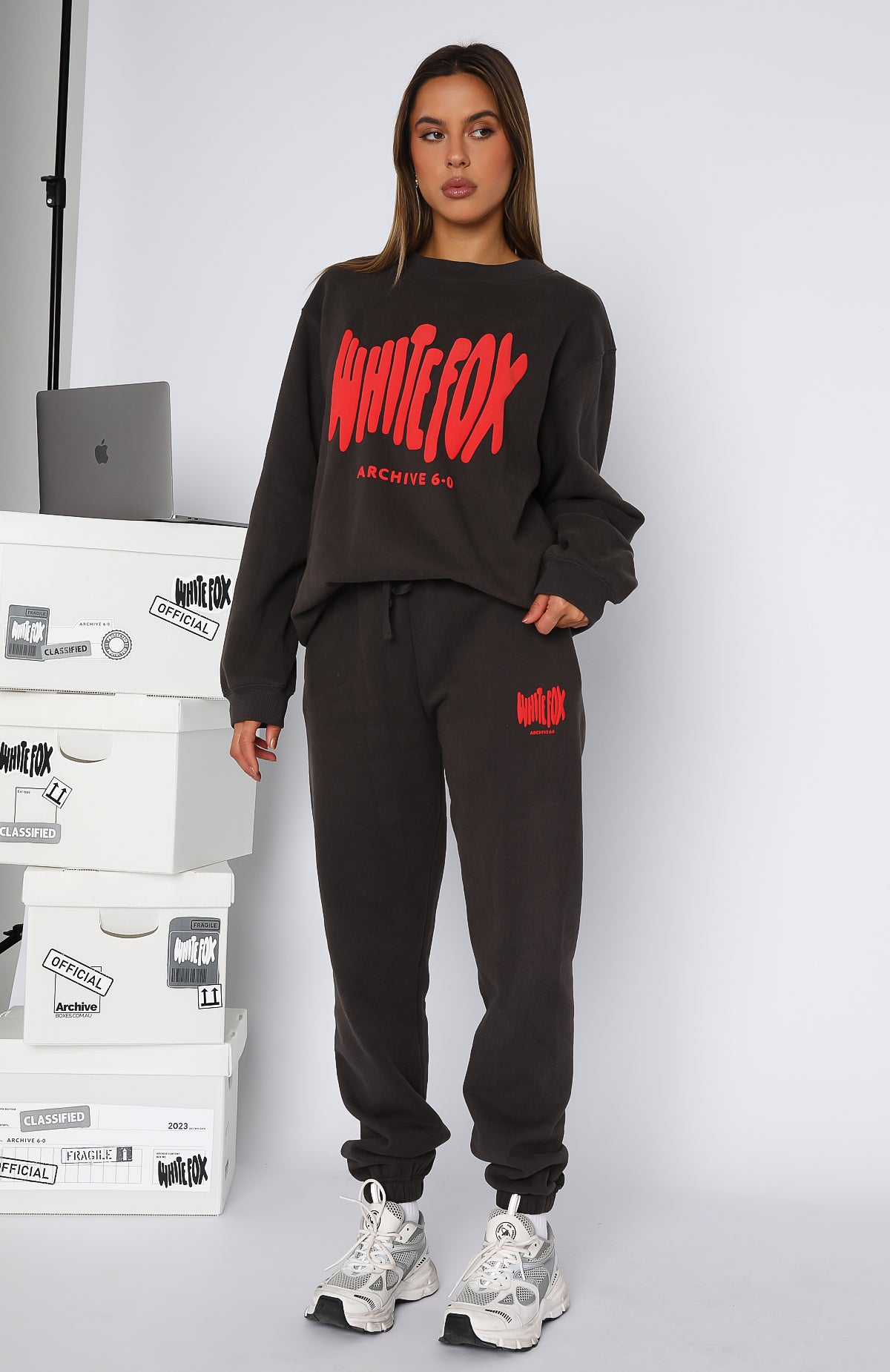 Archive 6.0 Sweatpants Lava - WHITE FOX
