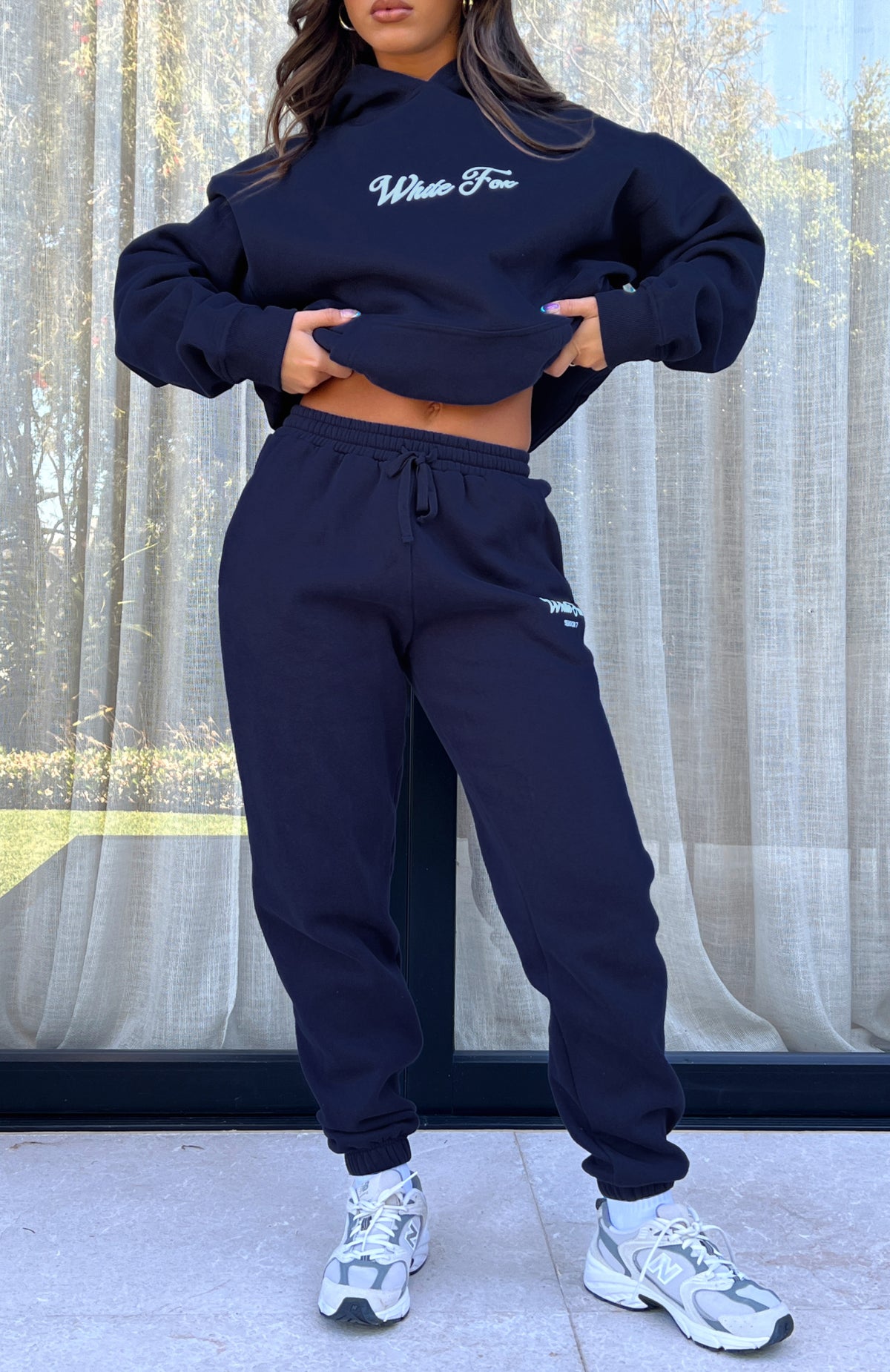 Season 7 Sweatpants Deep Sea - WHITE FOX