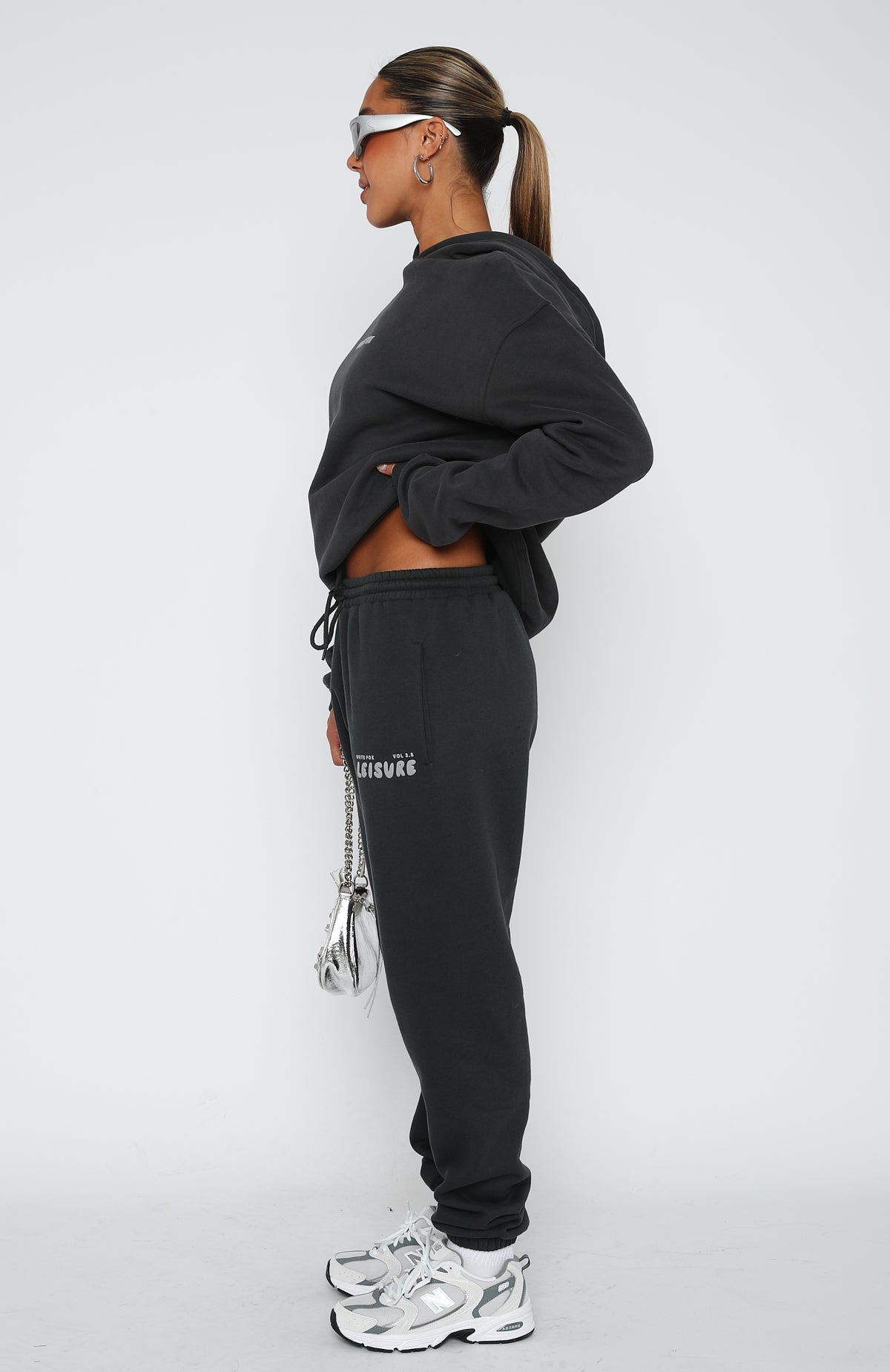 Leisure Series Sweatpants Shadow - WHITE FOX