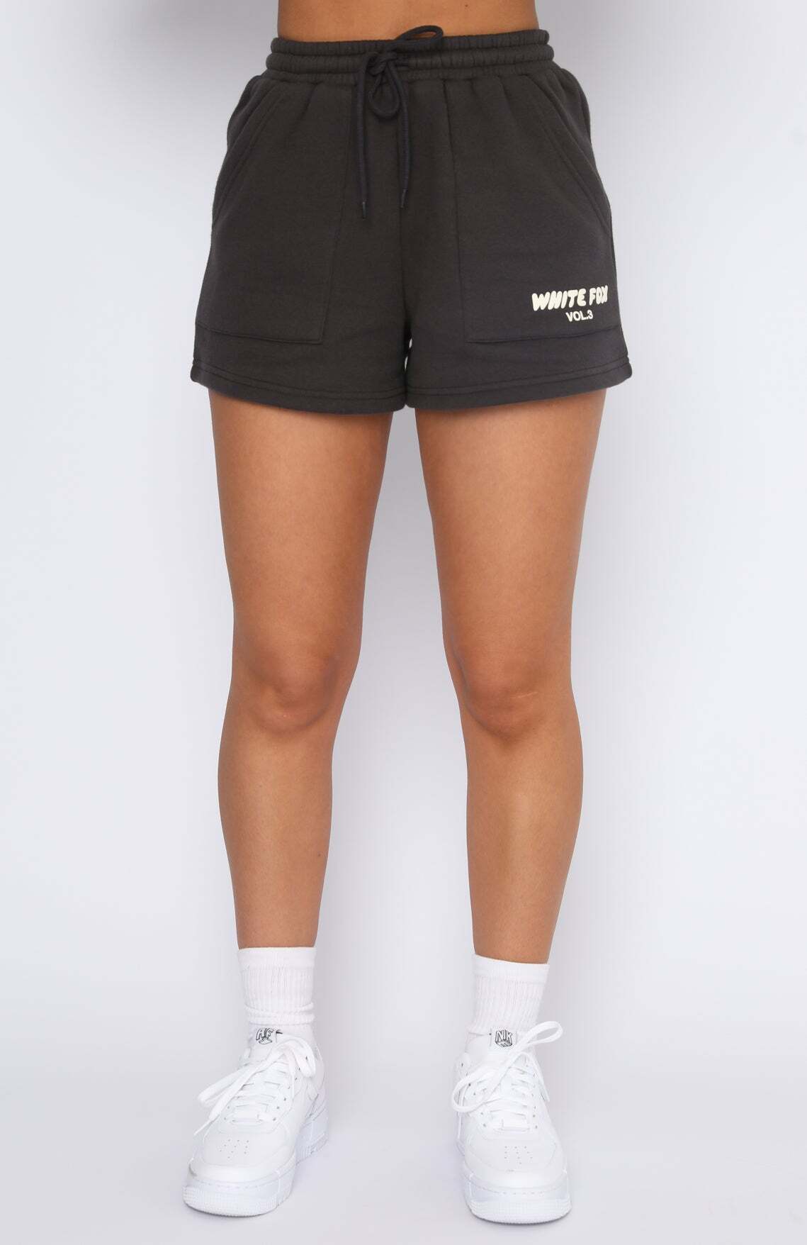 Offstage Lounge Shorts Shadow - WHITE FOX