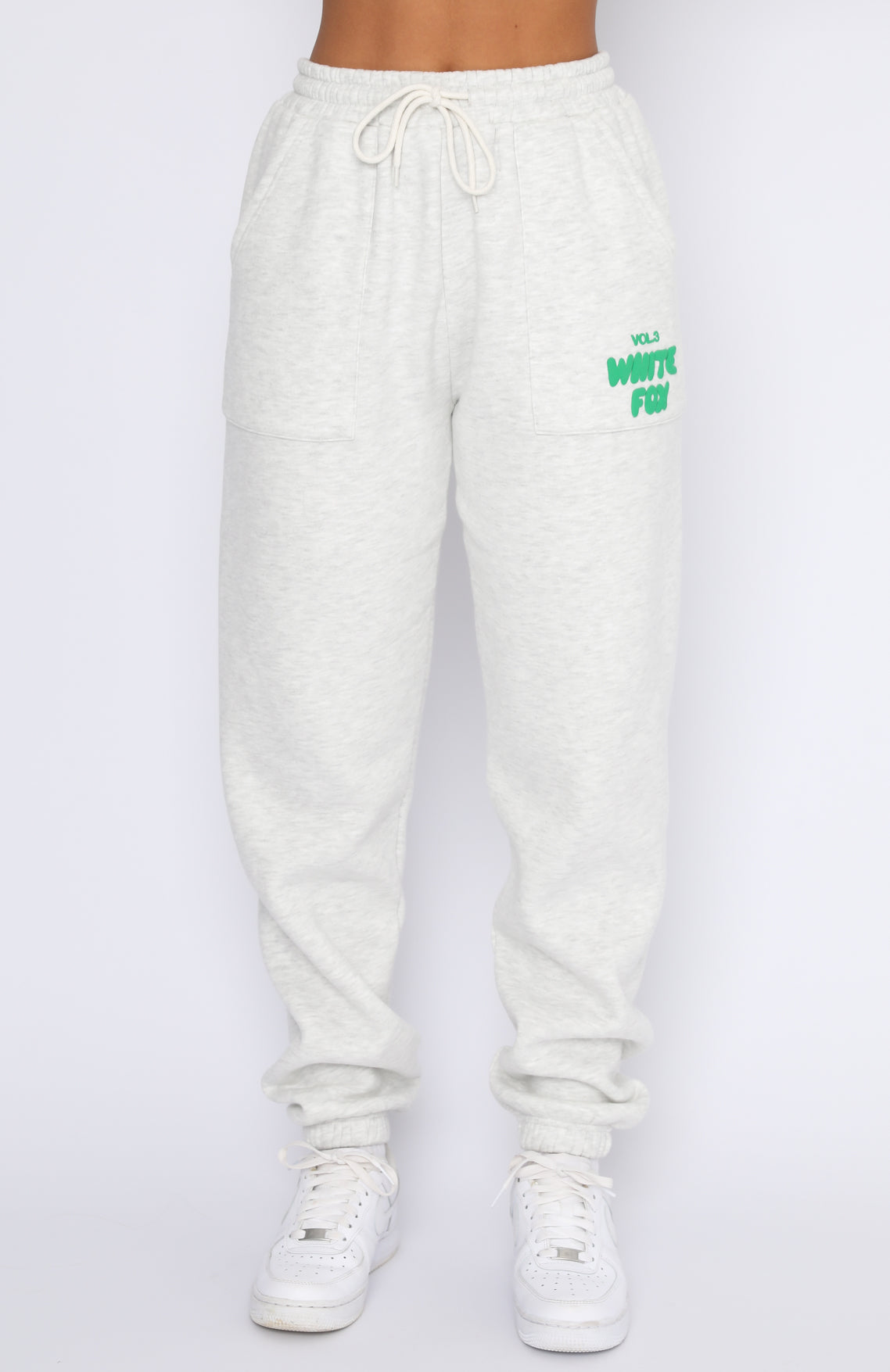 Offstage Sweatpants Glacier Grey - WHITE FOX