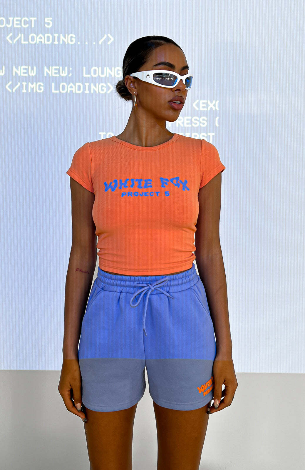 Project 5 Lounge Shorts Grape - WHITE FOX