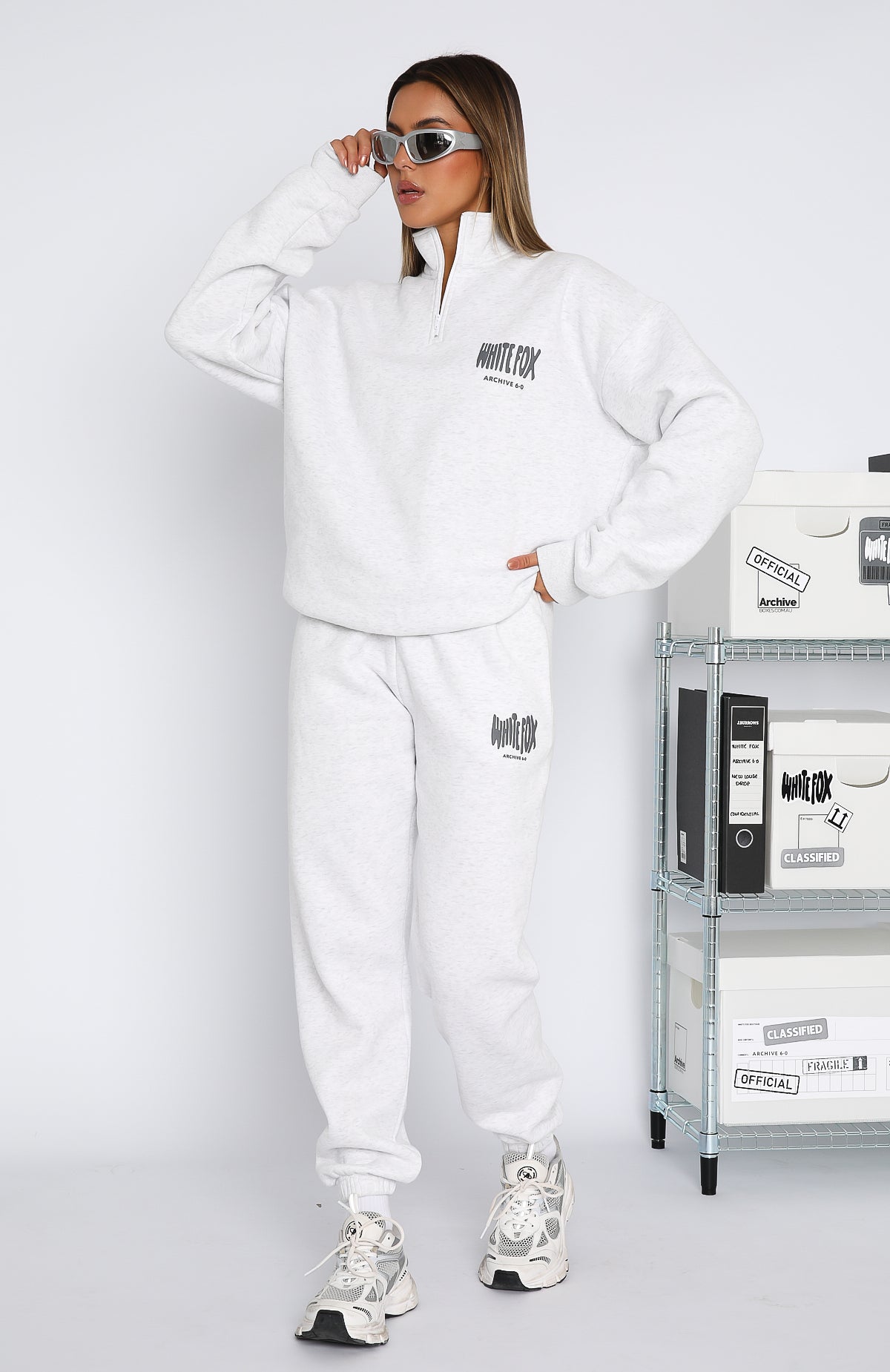 Archive 6.0 Sweatpants Haze - WHITE FOX