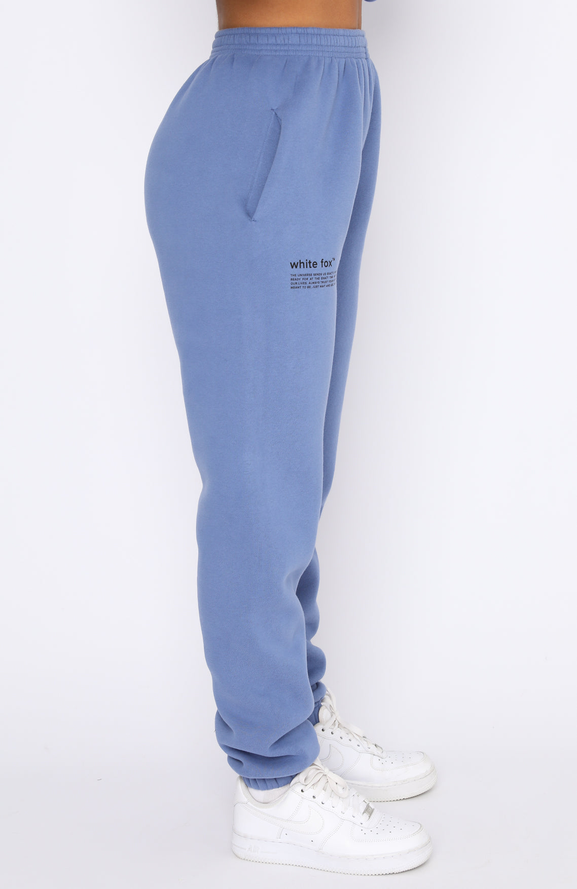 Do The Most Sweatpants Dusk Blue - WHITE FOX
