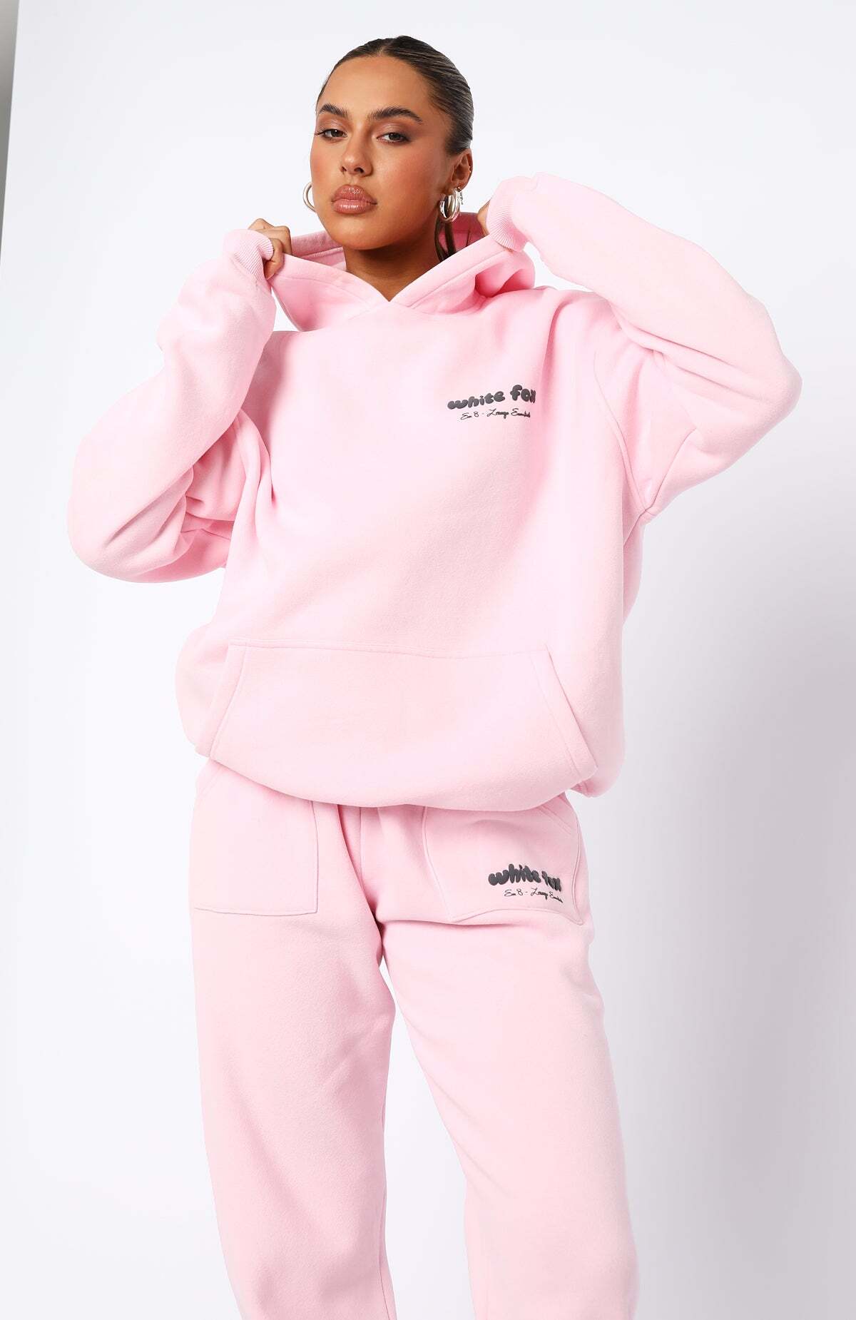 Era 8 Oversized Hoodie Marshmallow - WHITE FOX