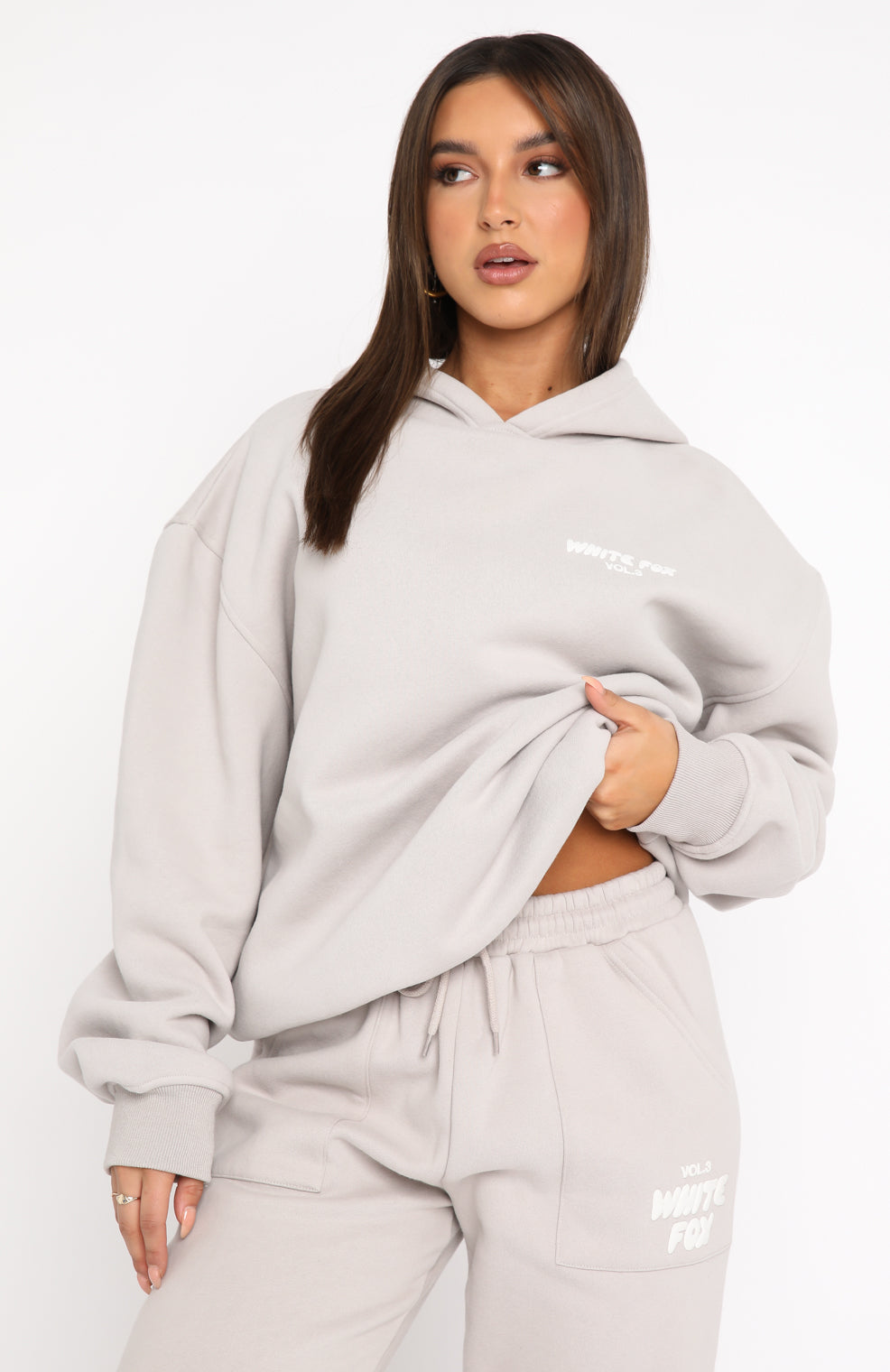 Offstage Hoodie Moon - WHITE FOX