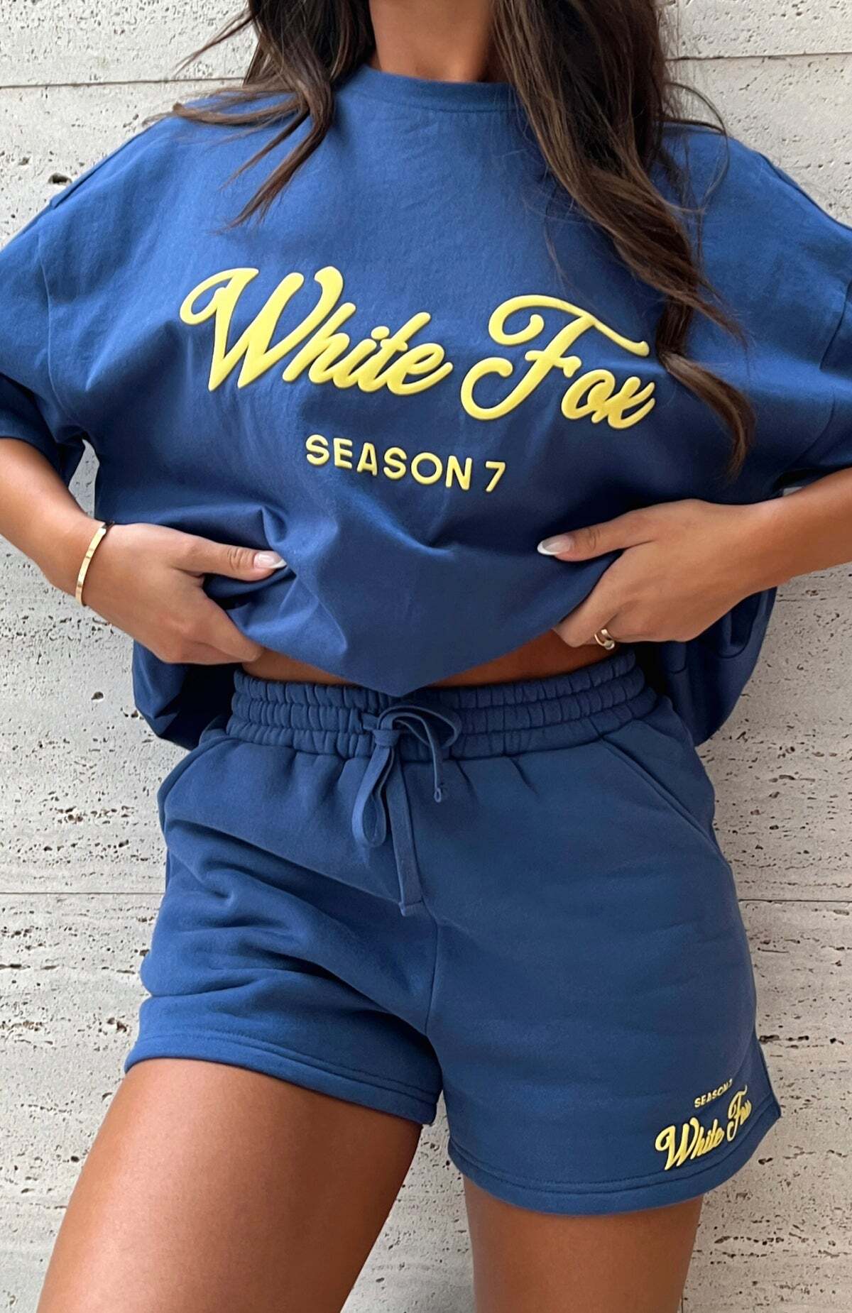 Season 7 Lounge Shorts River - WHITE FOX
