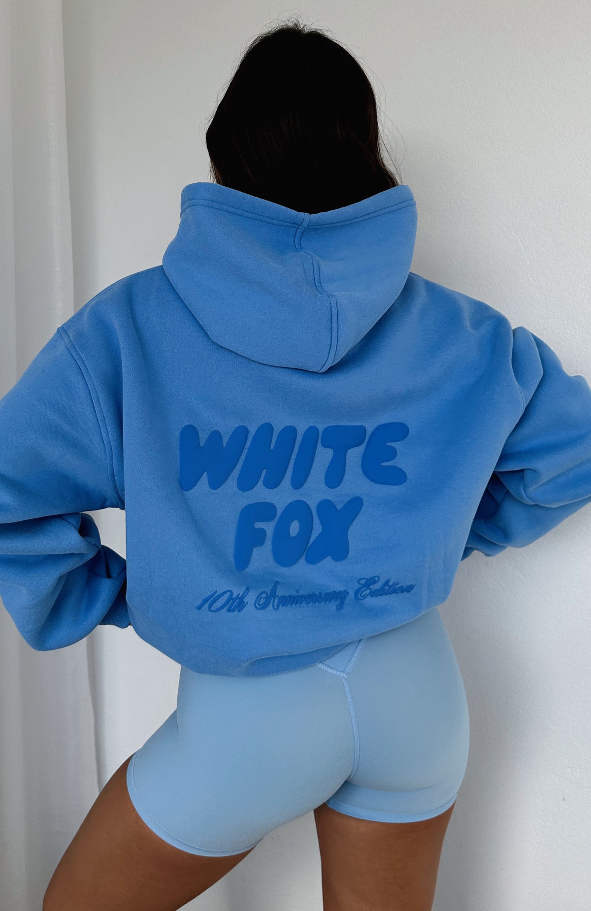 10th Anniversary Edition Oversized Hoodie Blueberry - WHITE FOX