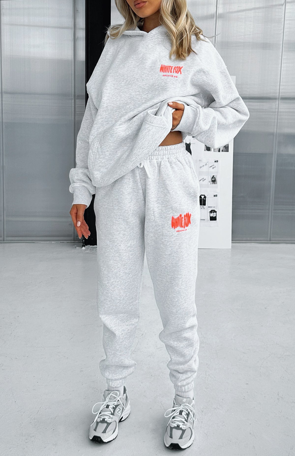 Archive 6.0 Sweatpants Cloudburst - WHITE FOX