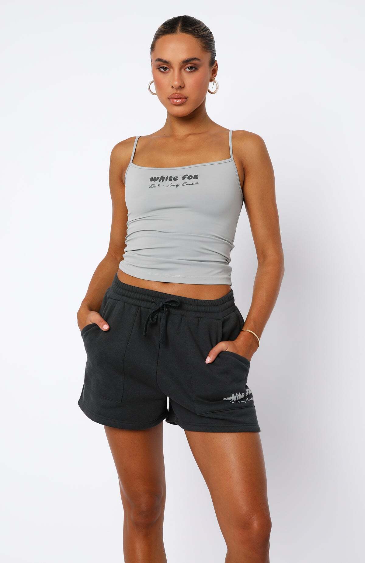 Era 8 Singlet Mist - WHITE FOX