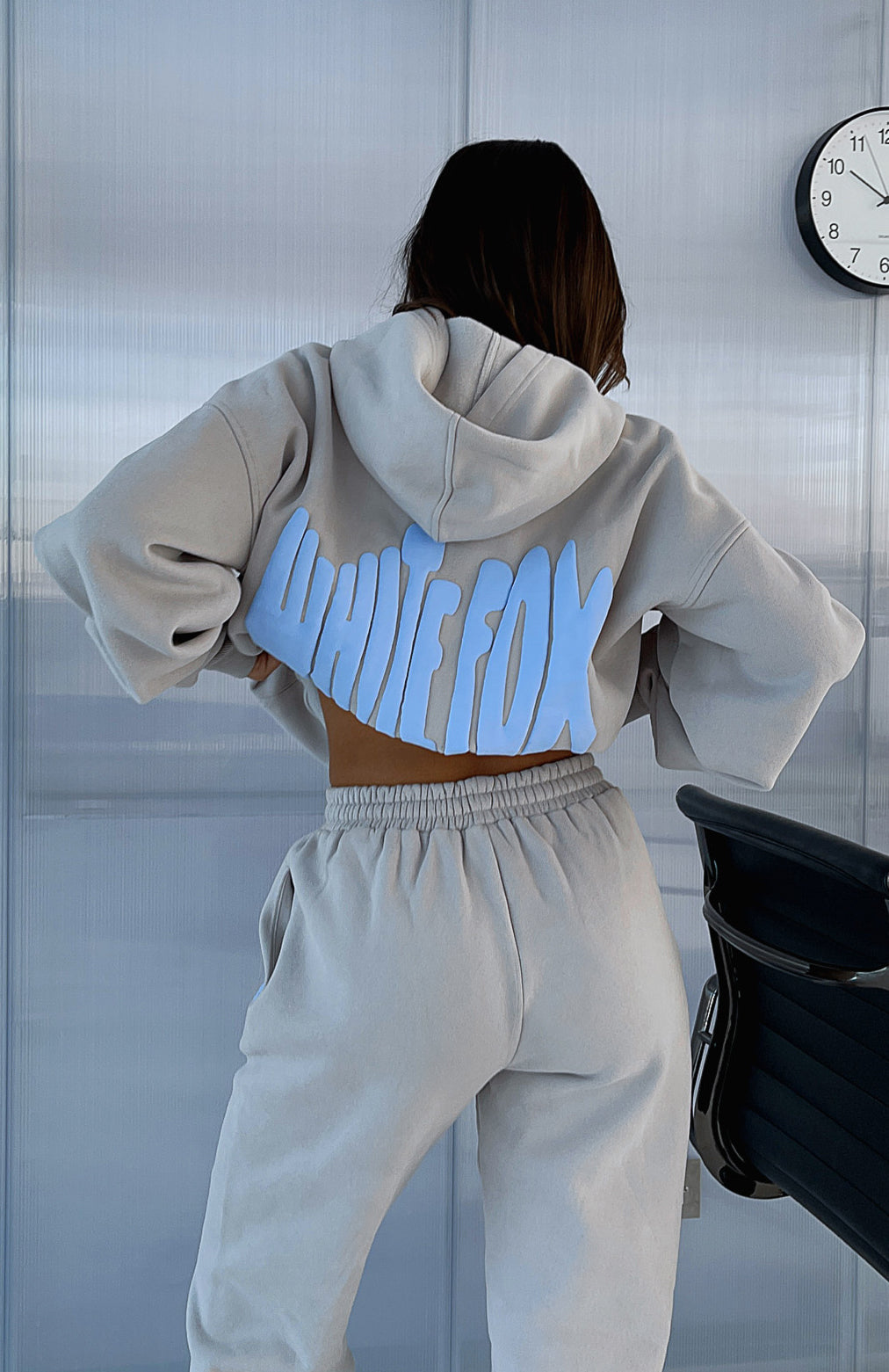 Archive 6.0 Oversized Hoodie Dove - WHITE FOX