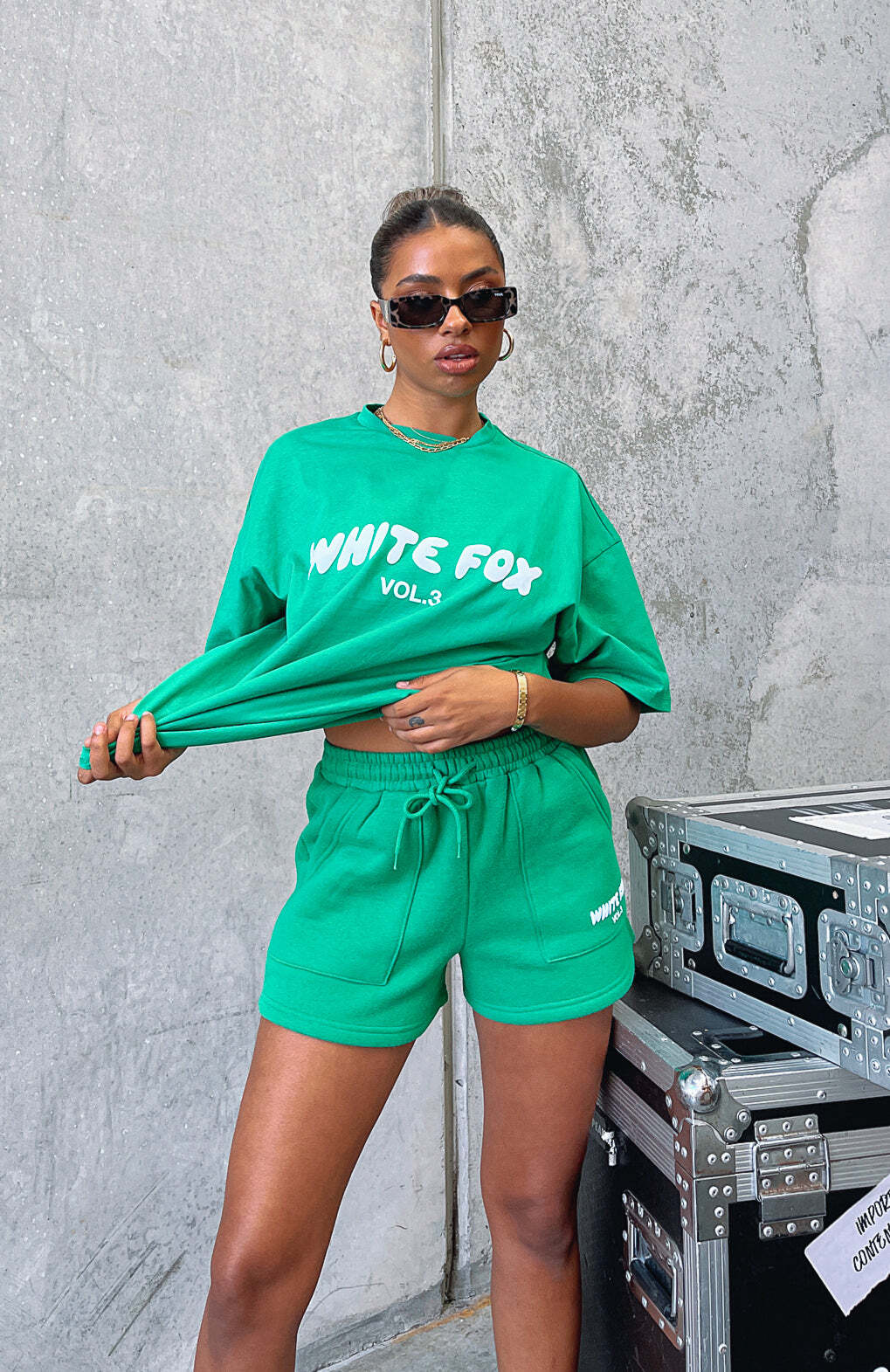 Offstage Oversized Tee Amazon - WHITE FOX