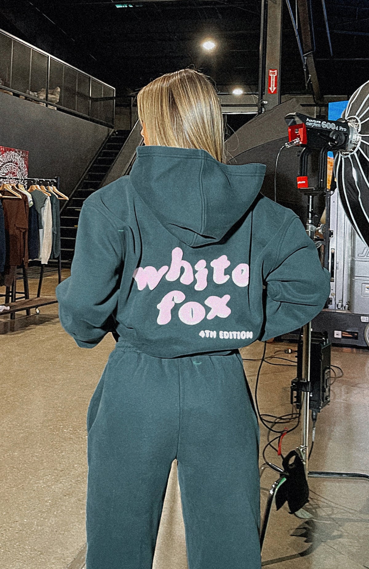 4th Edition Oversized Hoodie Clover - WHITE FOX