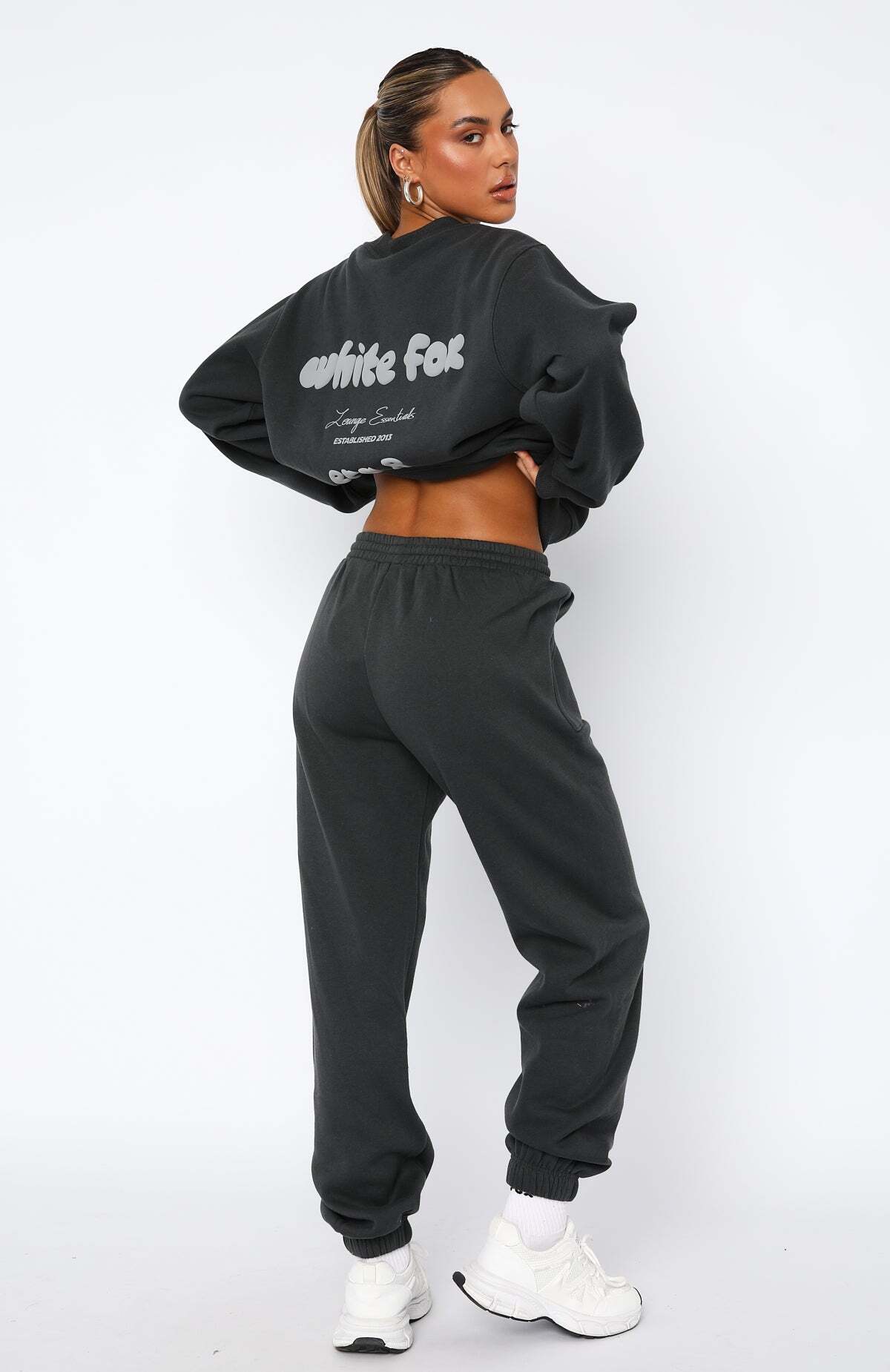 Era 8 Sweatpants Fossil - WHITE FOX