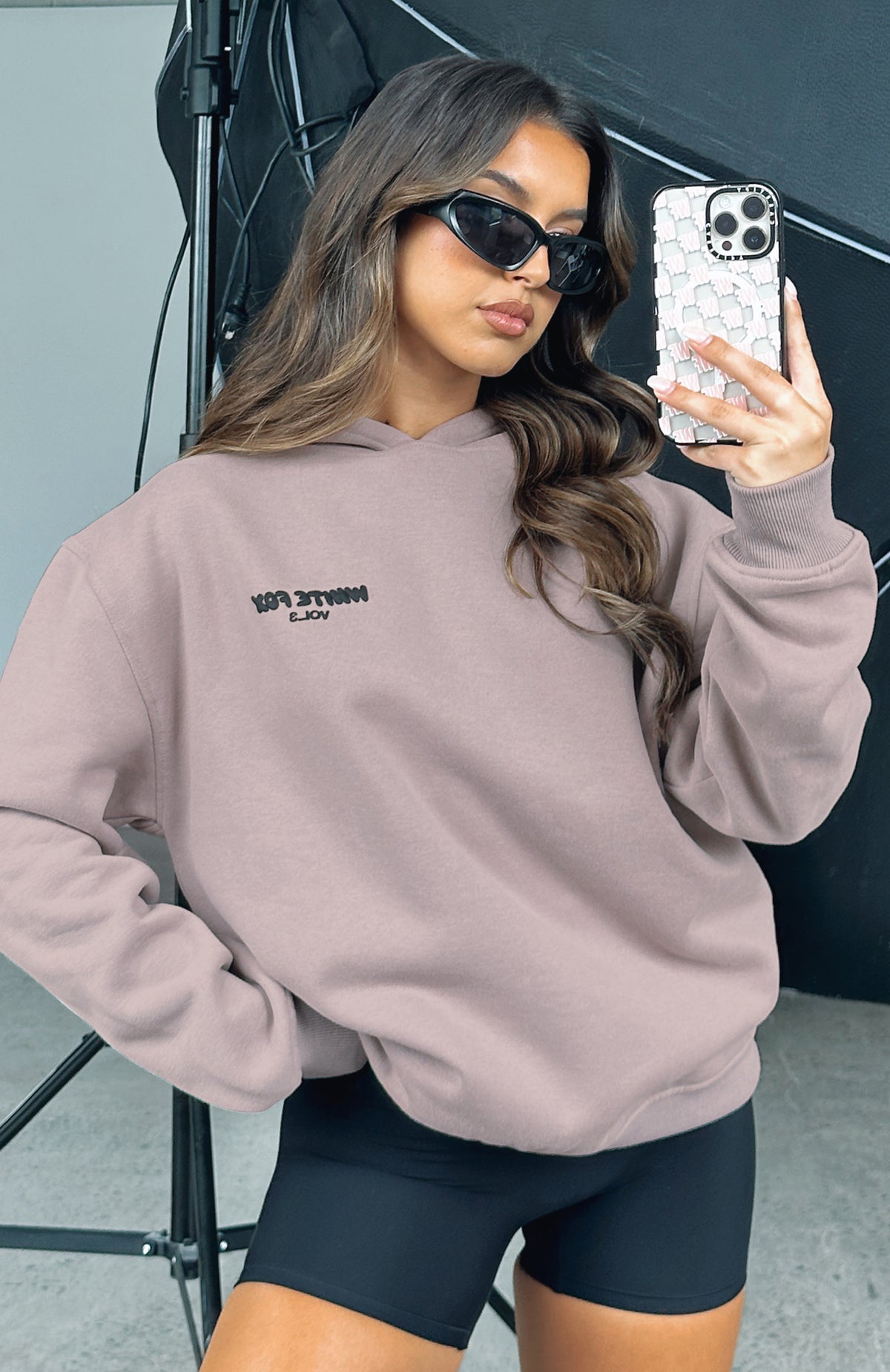 Offstage Hoodie Cinnamon - WHITE FOX