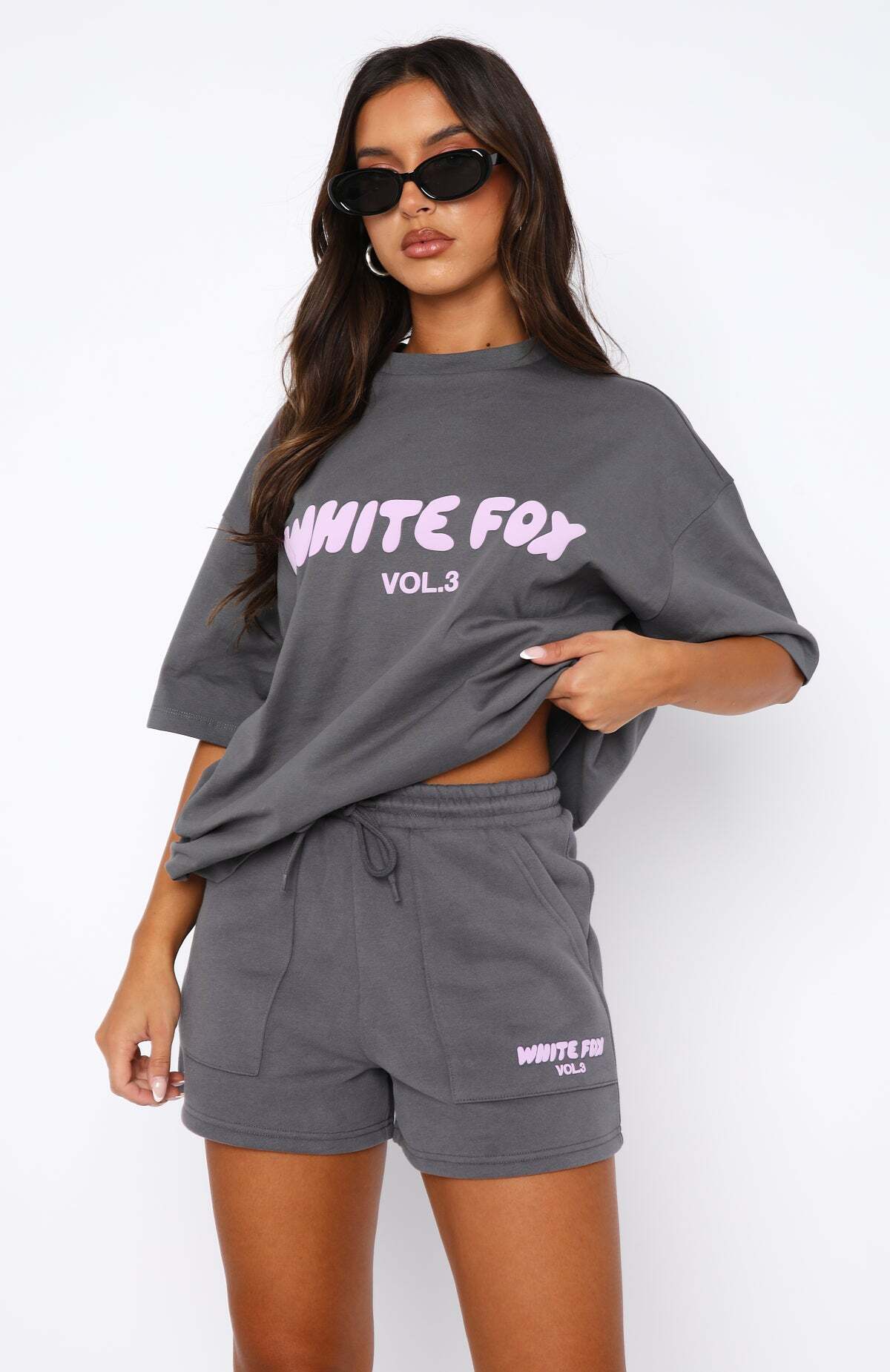Offstage Lounge Shorts Volcanic - WHITE FOX