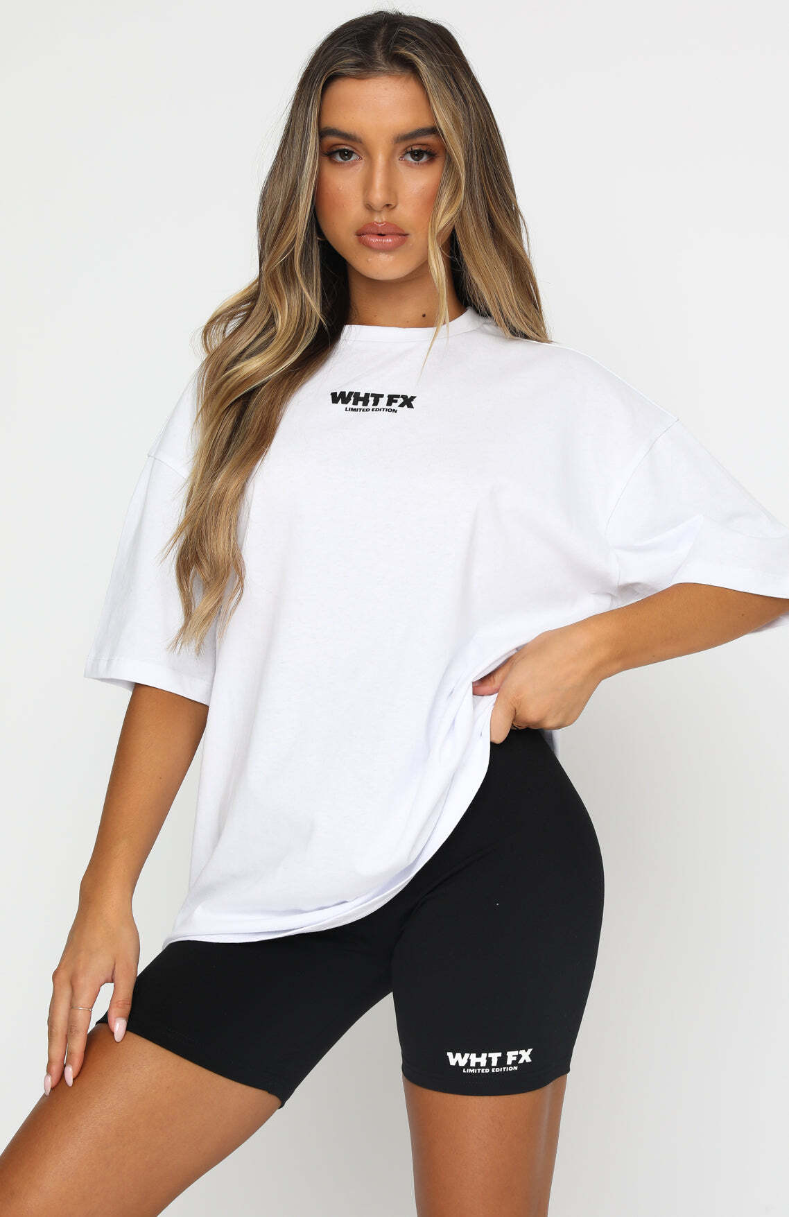 No Afterthought Tee White - WHITE FOX
