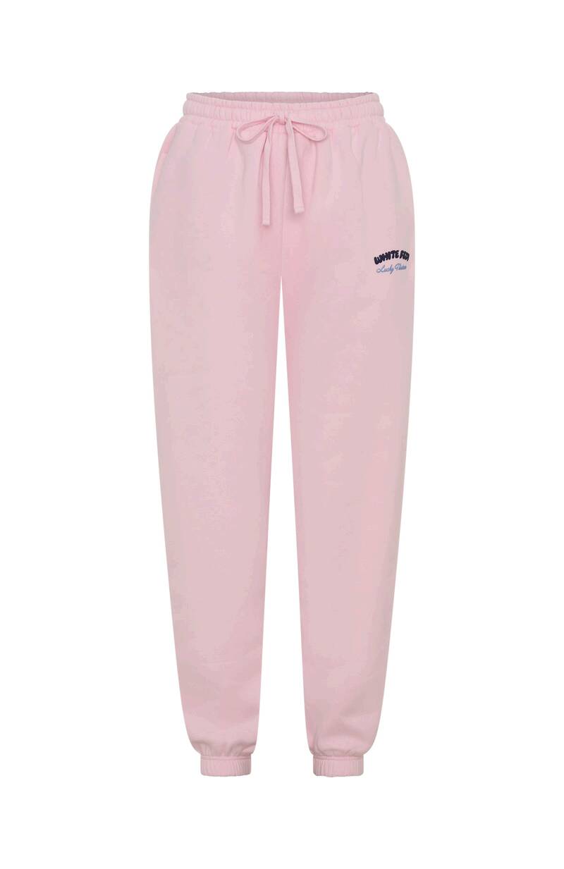 Lucky Thirteen Cheyenne Sweatpants Soft Pink - WHITE FOX
