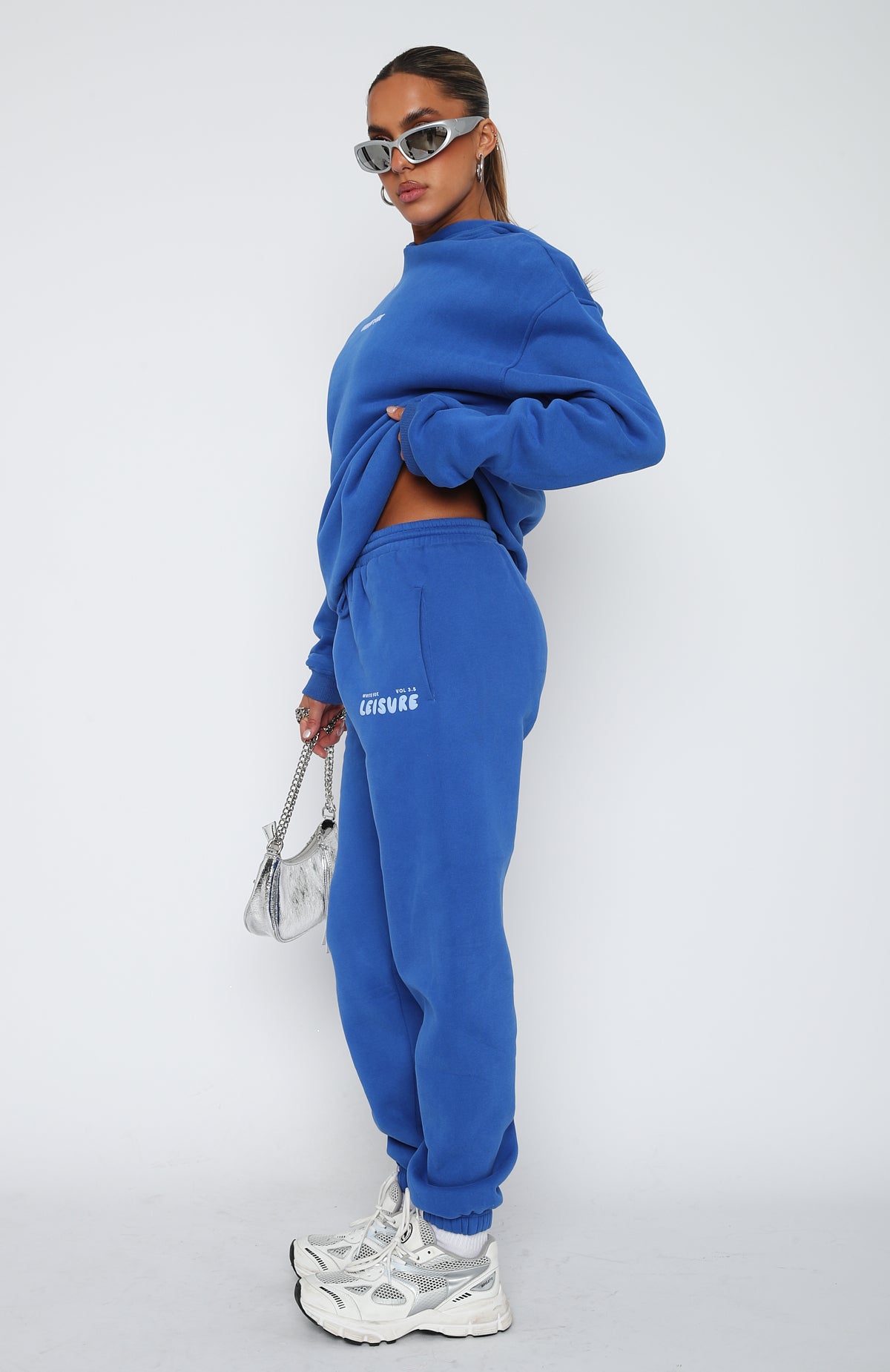 Leisure Series Sweatpants Cobalt - WHITE FOX